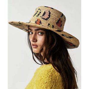 Greenpacha Free People Handmade In Ecuador $270 Grace Bag‎ Sun Hat Leopard